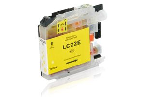Kompatibel zu Brother LC-22EY Tintenpatrone gelb