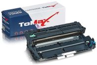 ToMax Set Compatibile sostituisce Brother TN-2000 contiene 1x Kit tamburo / 1x Cartuccia di toner