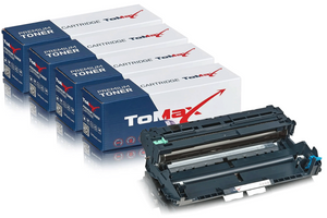 ToMax Value pack replaces Brother TN-241BK contains 1x drum Kit / 4x Toner Cartridge