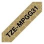 Origineel Brother TZEMPGG31 P-Touch Kleurentape