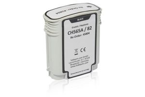 Compatible to HP CH565A / 82 Ink Cartridge, black 