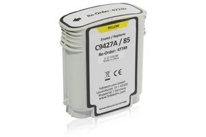 Compatible to HP C9427A / 85 Ink Cartridge, yellow 