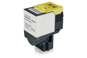 Compatible to Lexmark 70C2HY0 / 702HY Toner Cartridge, yellow 