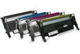 Wielopak kompatybilny do Samsung CLT-P4072C/ELS / P4072C zawiera 4x Kaseta z tonerem