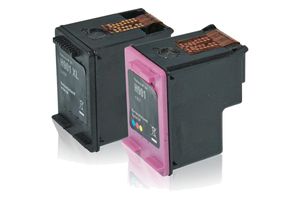 Multipack compatible with HP SD 519 AE / 901XL XXL contains 2x Printhead cartridge 