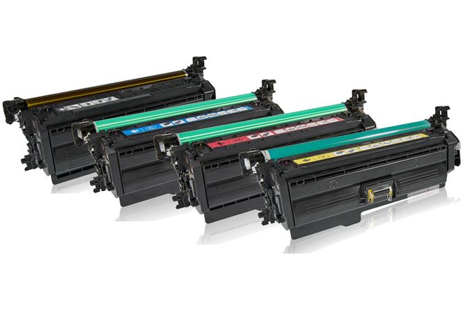 Multipack compatible with HP 654A / 654X contains 4x Toner Cartridge 