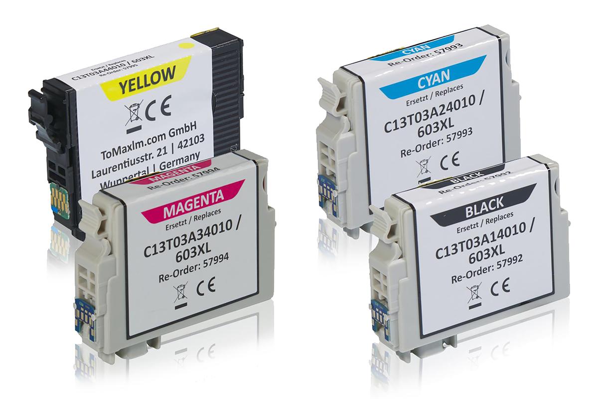 Kompatibel zu Epson C 13 T 03A64010 / 603XL Tintenpatrone, multipack