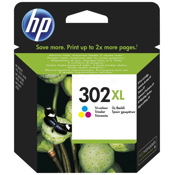 Original HP F6U67AE / 302XL Druckkopfpatrone color