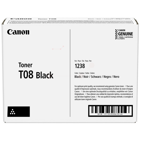 Original Canon 3010C006 / T08 Toner schwarz