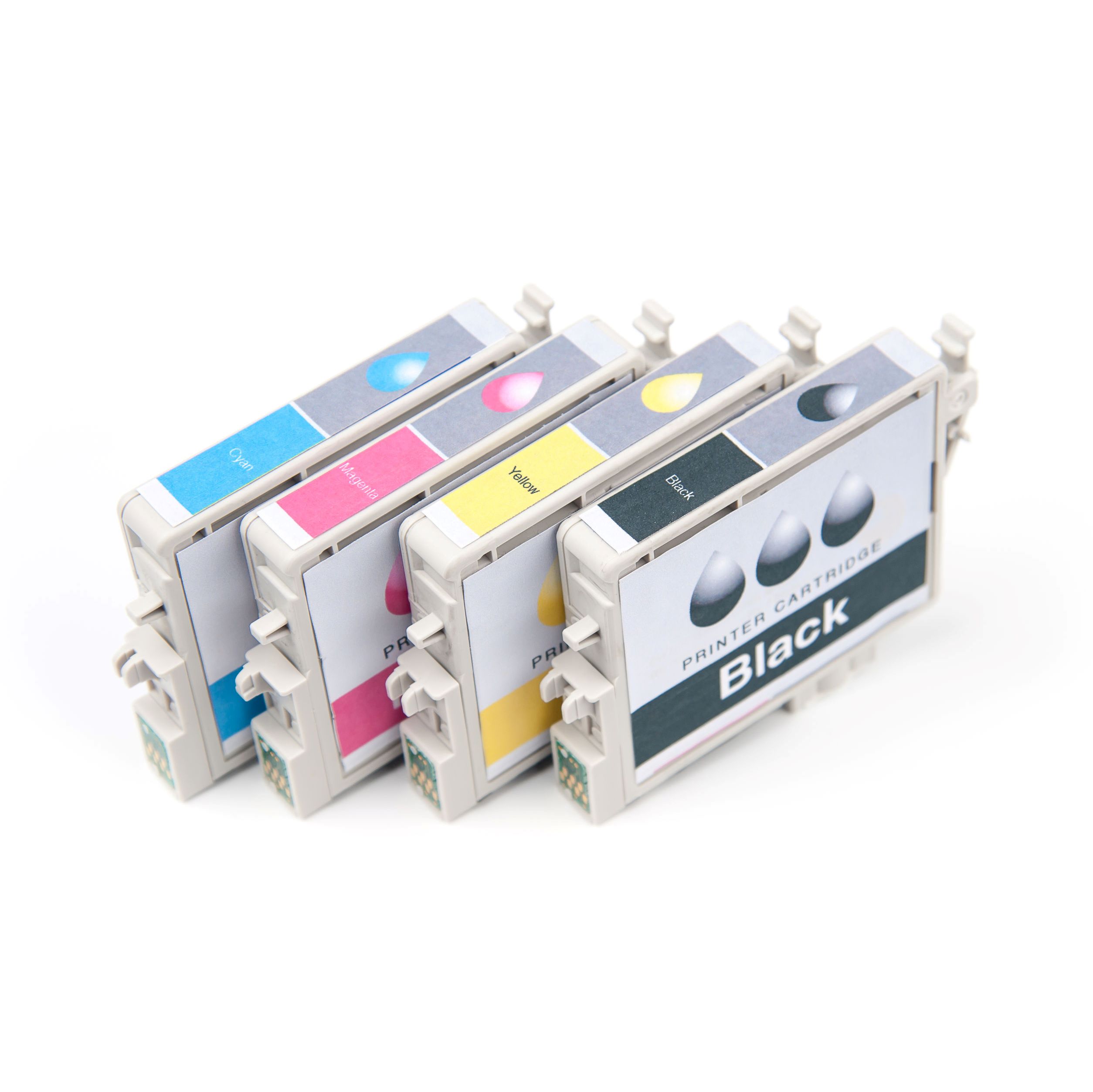 Multipack kompatibel zu Epson C13S020452 / PJIC6 enthält 4x Tintenpatrone