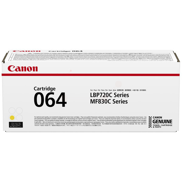 Original Canon 4931C001 / 064 Toner gelb