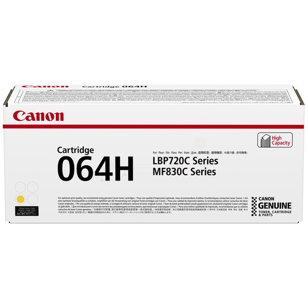 Original Canon 4932C001 / 064H Toner gelb