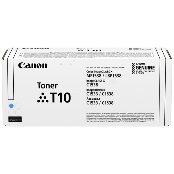 Original Canon 4565C001 / T10 Toner cyan