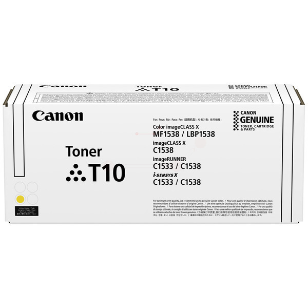 Original Canon 4563C001 / T10 Toner gelb