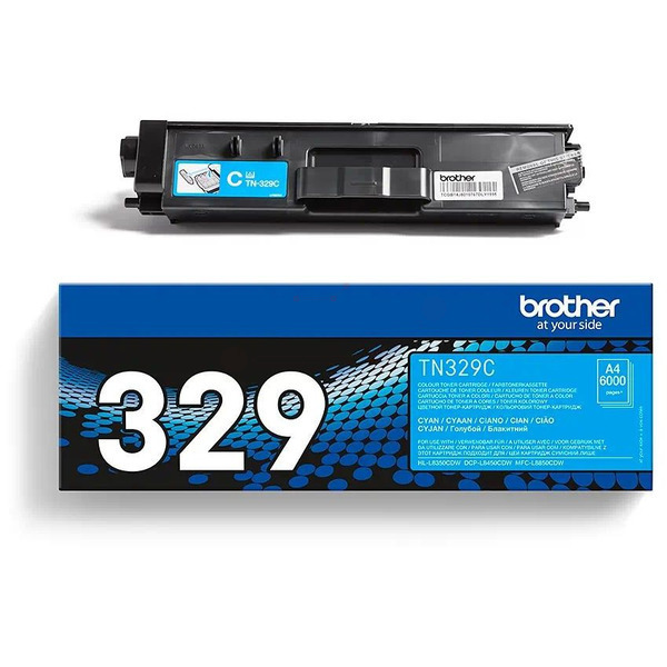 Original Brother TN329C Toner cyan