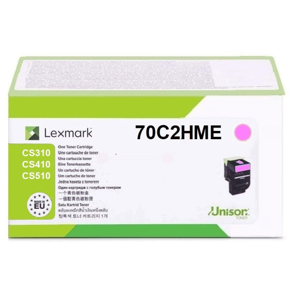 Original Lexmark 70C2HME / 702HM Toner magenta