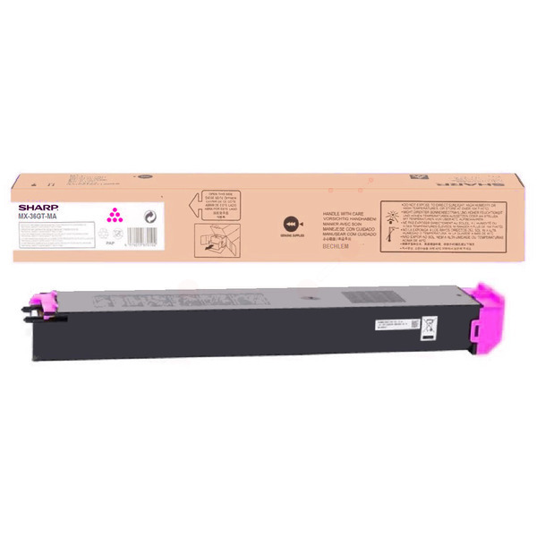 Original Sharp MX36GTMA Toner magenta