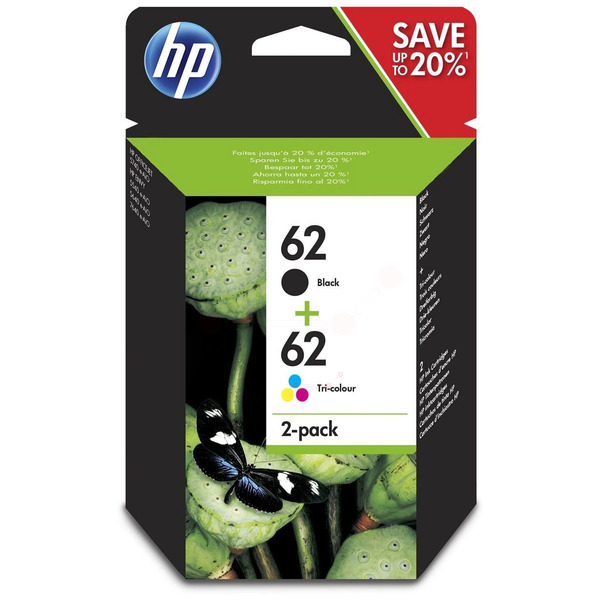 Original HP N9J71AE / 62 Druckkopfpatrone Multipack