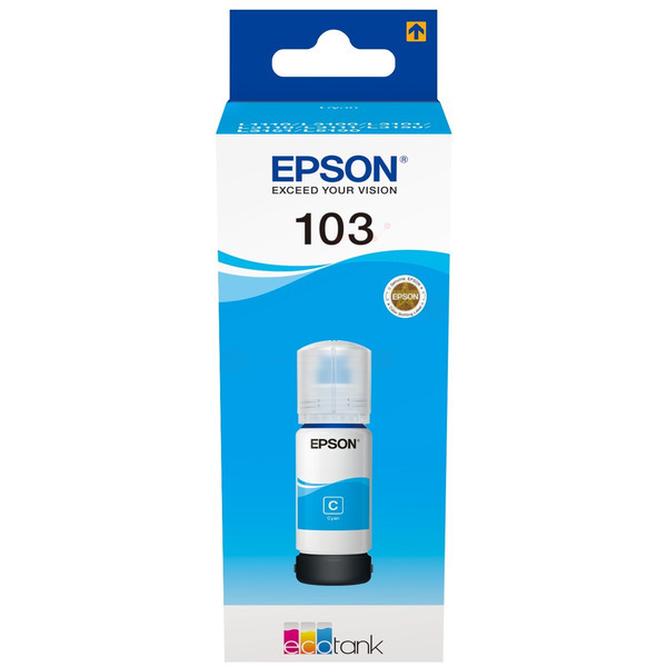 Original Epson C13T00S24A / 103 Tintenflasche cyan