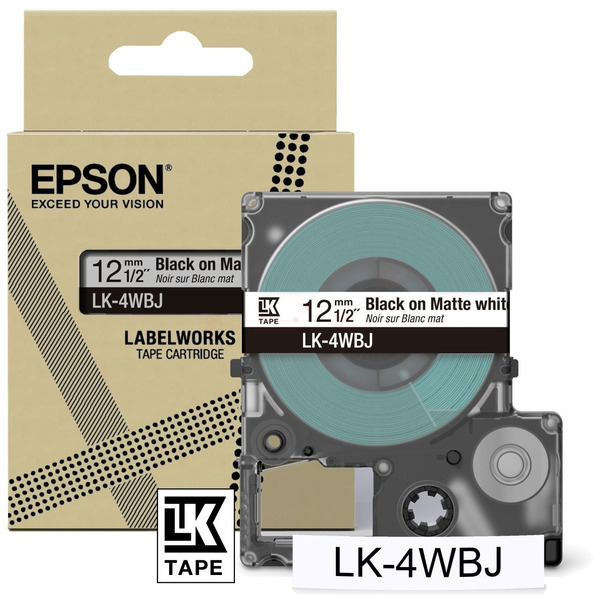 Original Epson C53S672062 / LK4WBJ DirectLabel-Etiketten