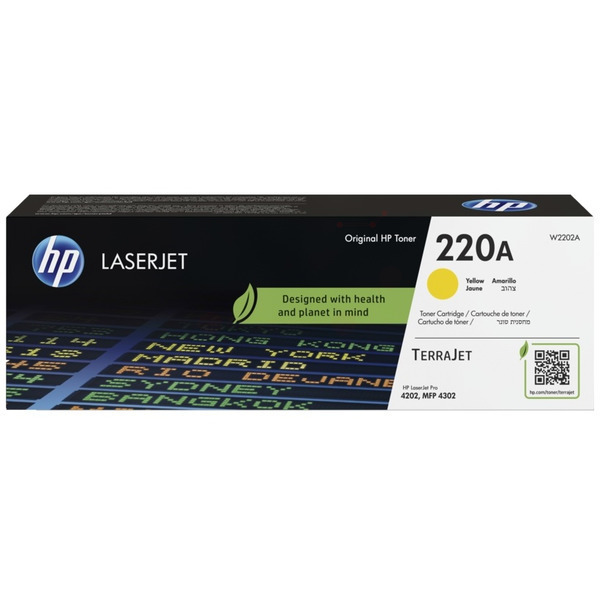 Original HP W2202A / 220A Toner gelb