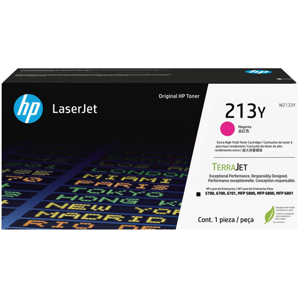 Original HP W2133Y / 213Y Toner magenta