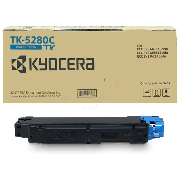 Original Kyocera 1T02TWCNL0 / TK5280C Toner cyan