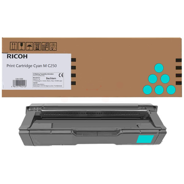 Original Ricoh 408353 Toner cyan