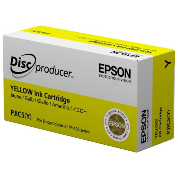 Original Epson C13S020451 / PJIC5 Tintenpatrone gelb