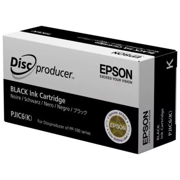 Original Epson C13S020452 / PJIC6 Tintenpatrone schwarz