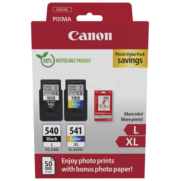 Original Canon 5224B007 / PG540L+CL541XL Druckkopfpatrone Multipack