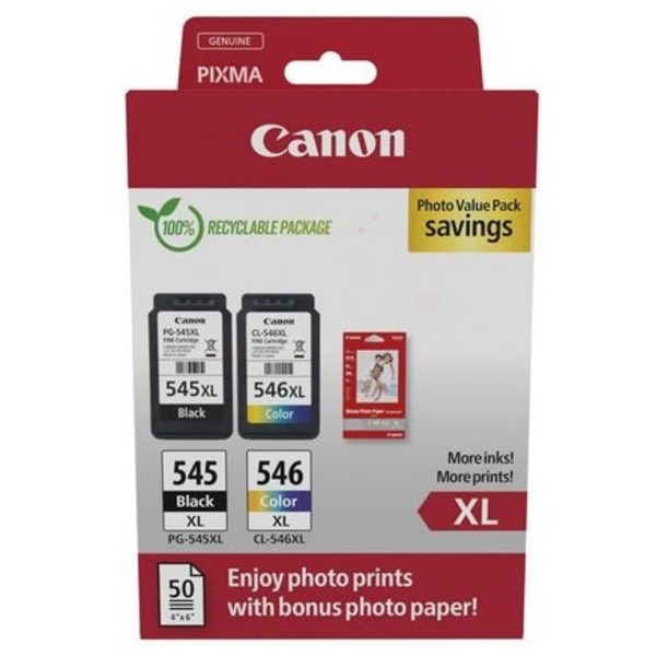 Original Canon 8286B006 / PG545XL+CL546XL Druckkopfpatrone Multipack