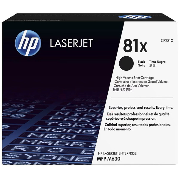 Original HP CF281X / 81X Toner schwarz