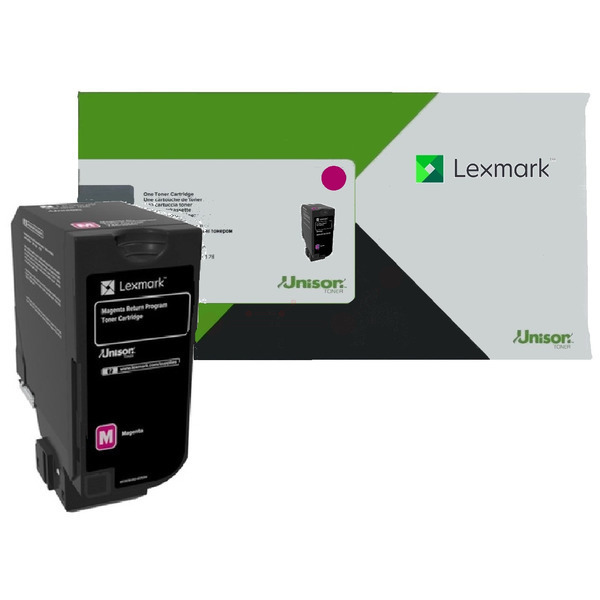 Original Lexmark 74C2SM0 Toner magenta