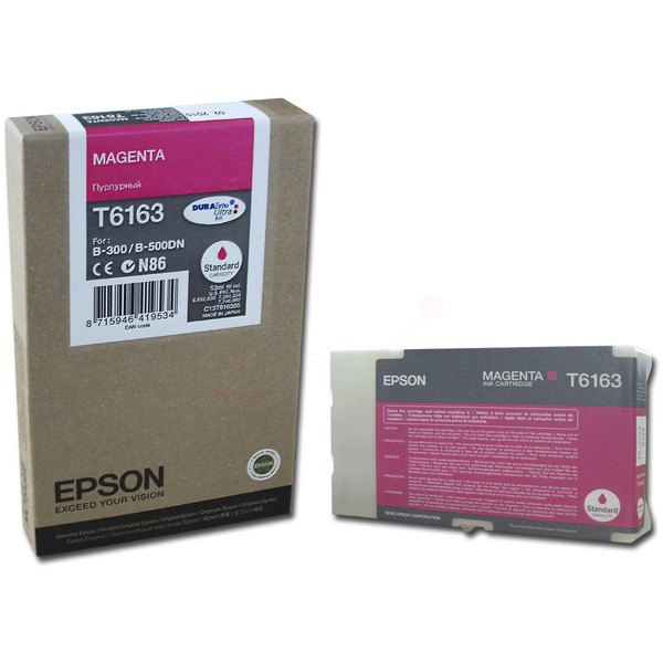 Original Epson C13T616300 / T6163 Tintenpatrone magenta