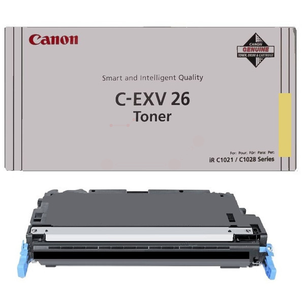 Original Canon 1657B006 / CEXV26 Toner gelb