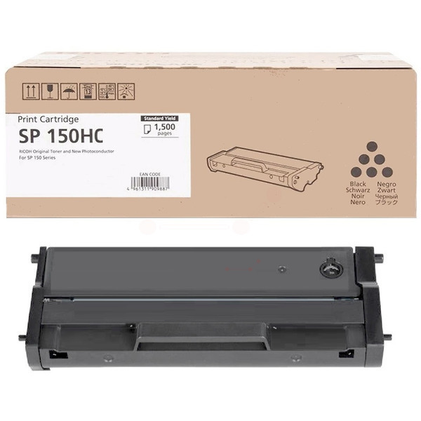 Original Ricoh 408010 / TYPE150HC Toner schwarz