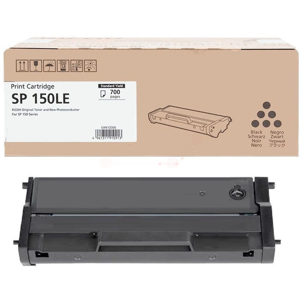 Original Ricoh 407971 / TYPE150LE Toner schwarz