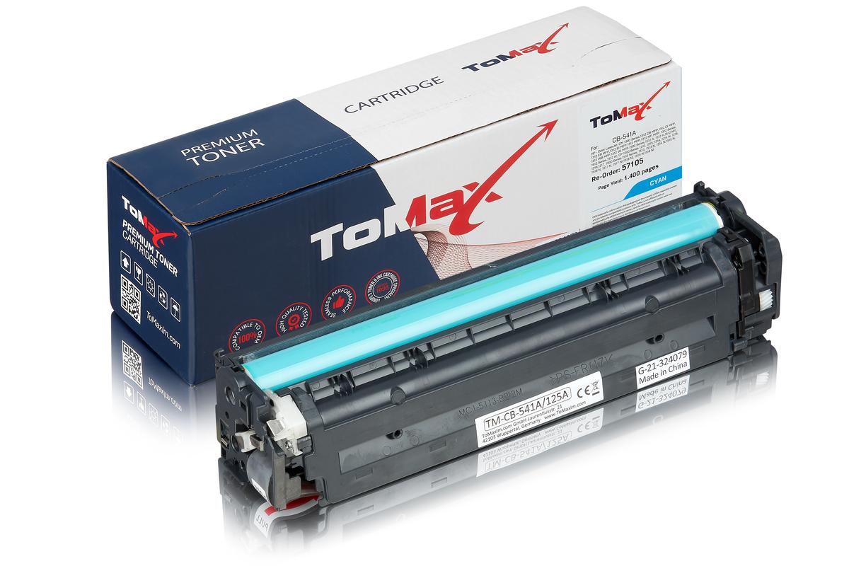 ToMax Premium ersetzt HP CB541A / 125A Toner, cyan