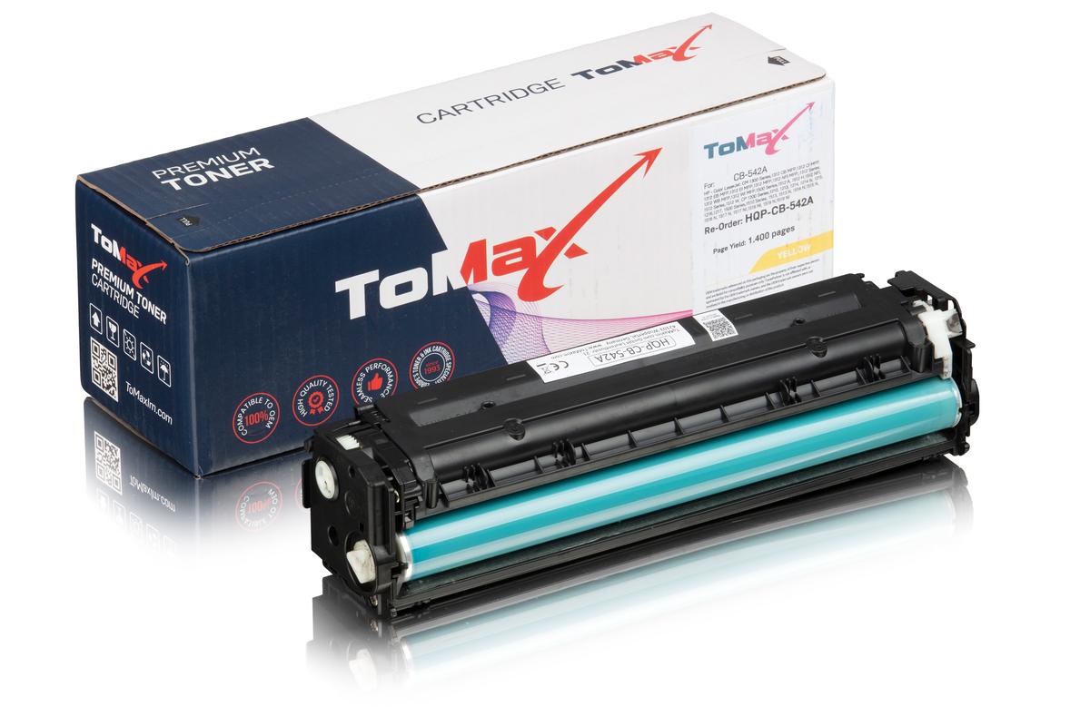 ToMax Premium ersetzt HP CB542A / 125A Toner Gelb