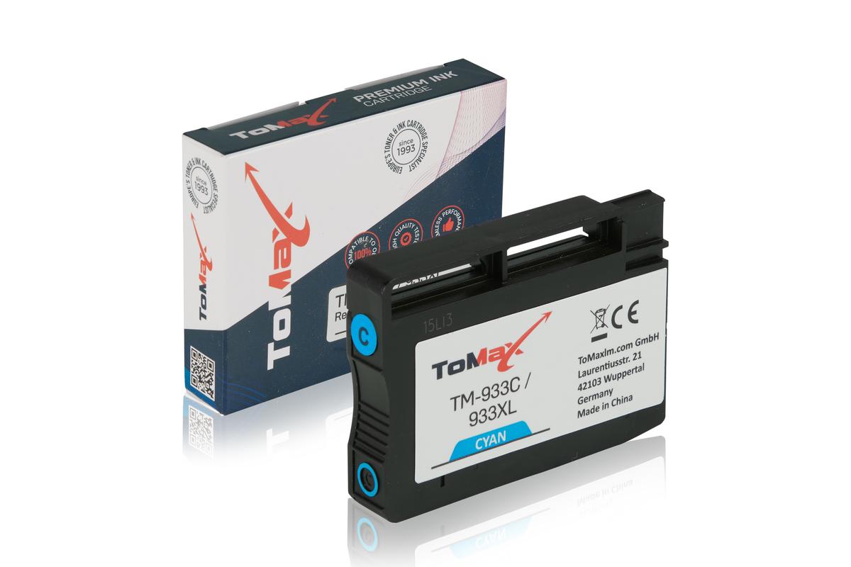 ToMax Premium ersetzt HP CN054AE / 933XL Tintenpatrone, cyan