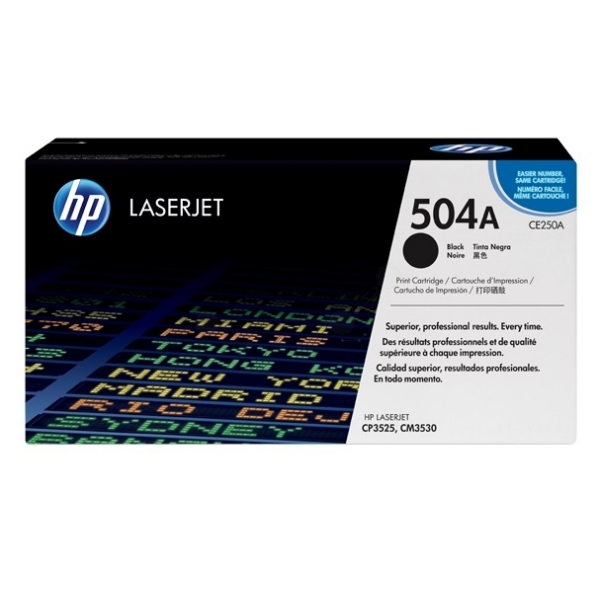 Original HP CE250A / 504A Toner schwarz