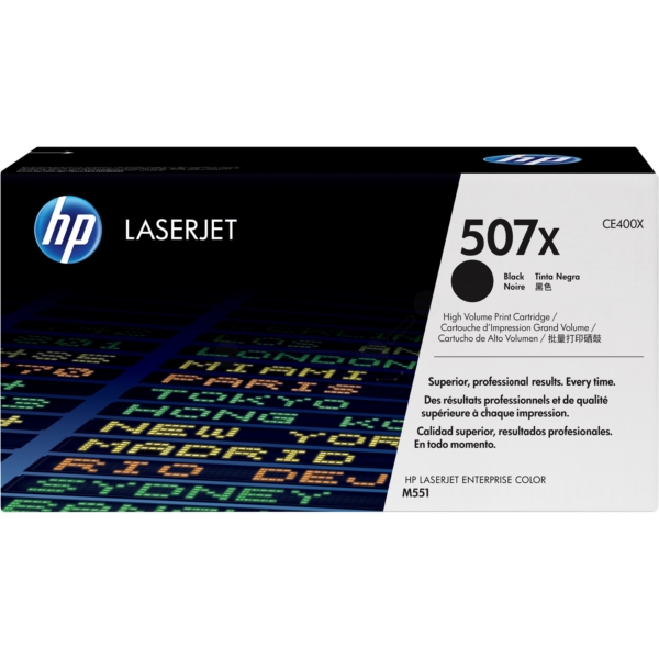 Original HP CE400X / 507X Toner schwarz