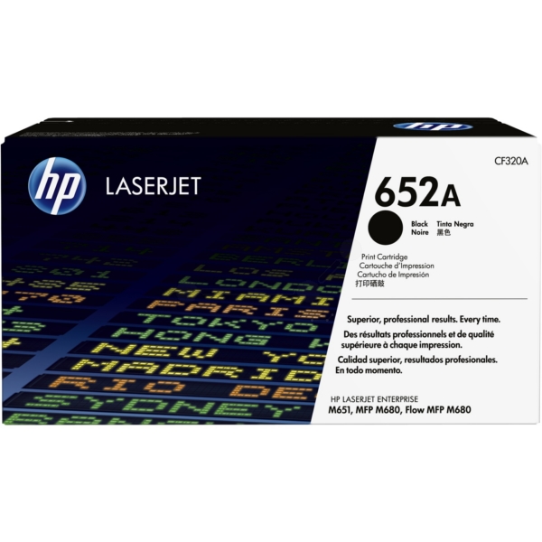 Original HP CF320A / 652A Toner schwarz