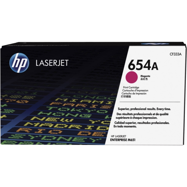 Original HP CF333A / 654A Toner magenta