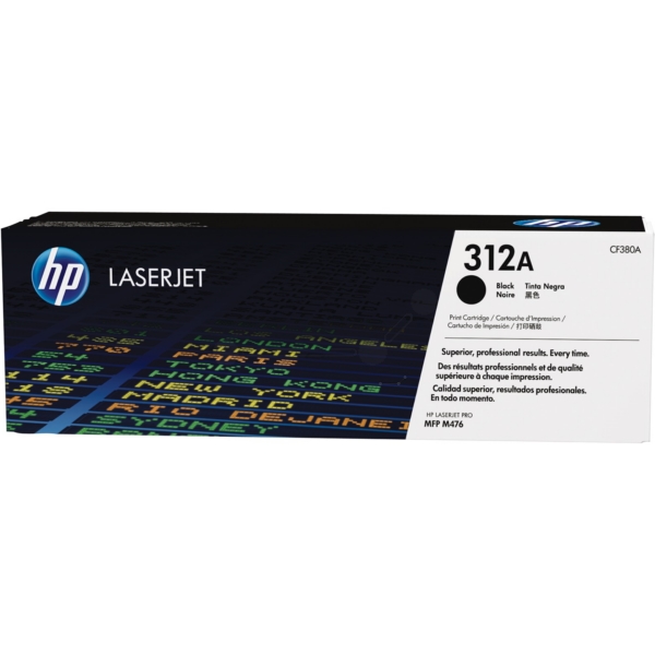 Original HP CF380A / 312A Toner schwarz