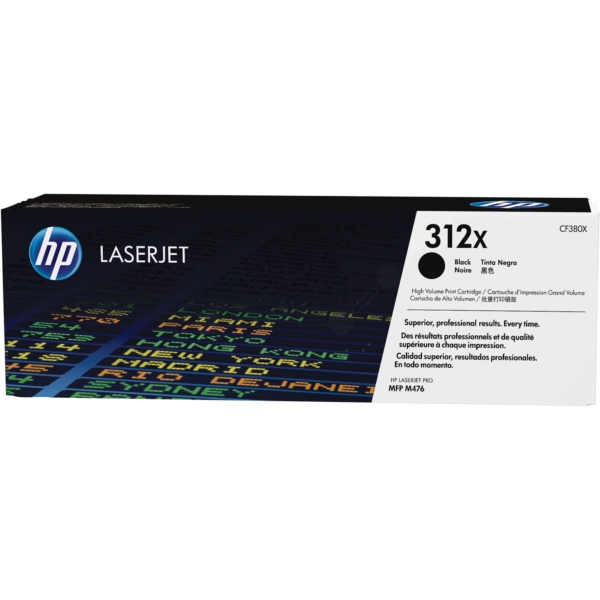 Original HP CF380X / 312X Toner schwarz