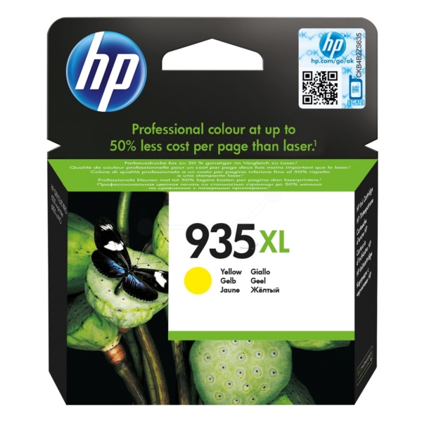 Original HP C2P26AE / 935XL Tintenpatrone gelb