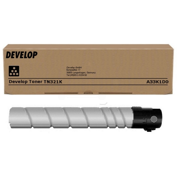 Original Develop A33K1D0 / TN321K Toner schwarz