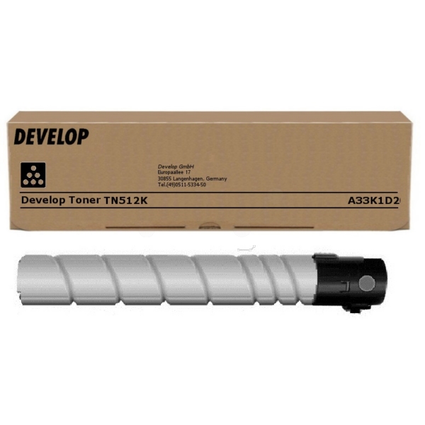 Original Develop A33K1D2 / TN512K Toner schwarz